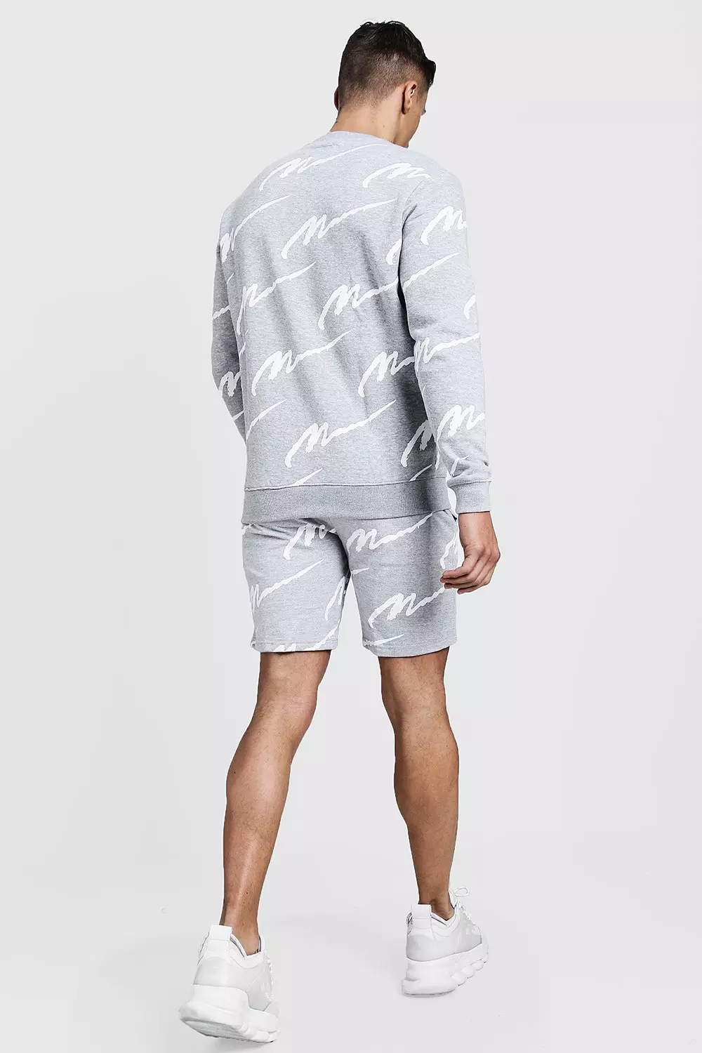 Boohooman cheap short tracksuit