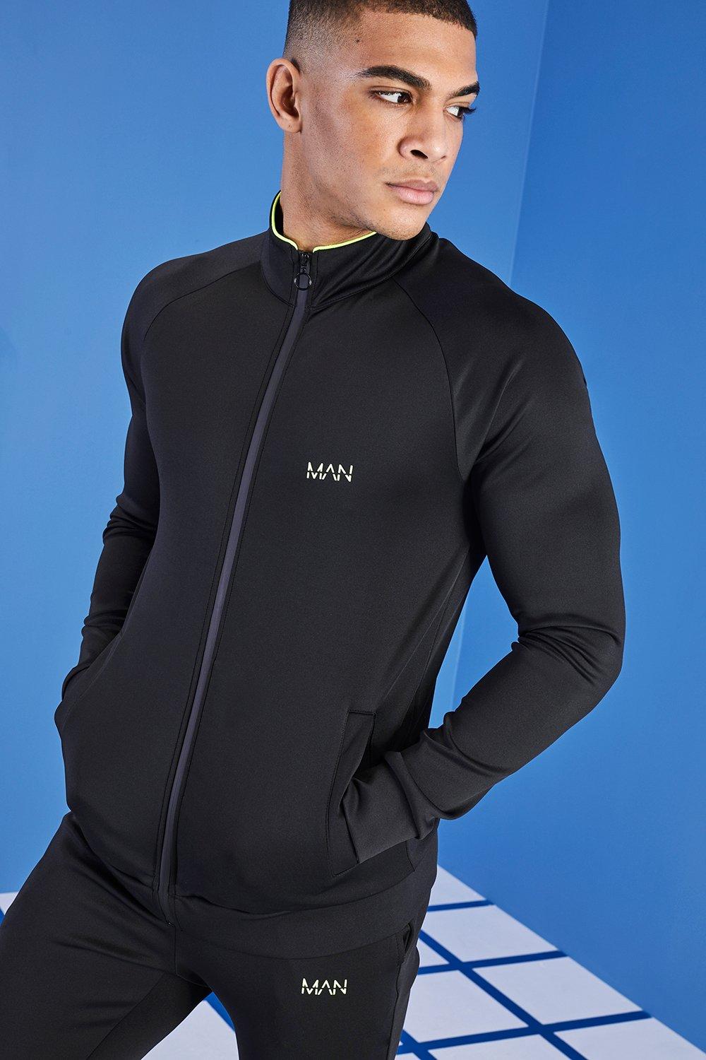 

Спортивный топ на молнии MAN Active, Black