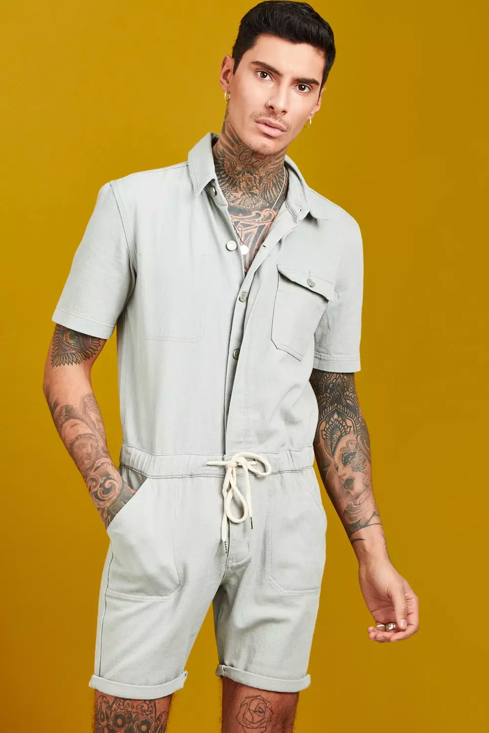 Boohooman romper 2025