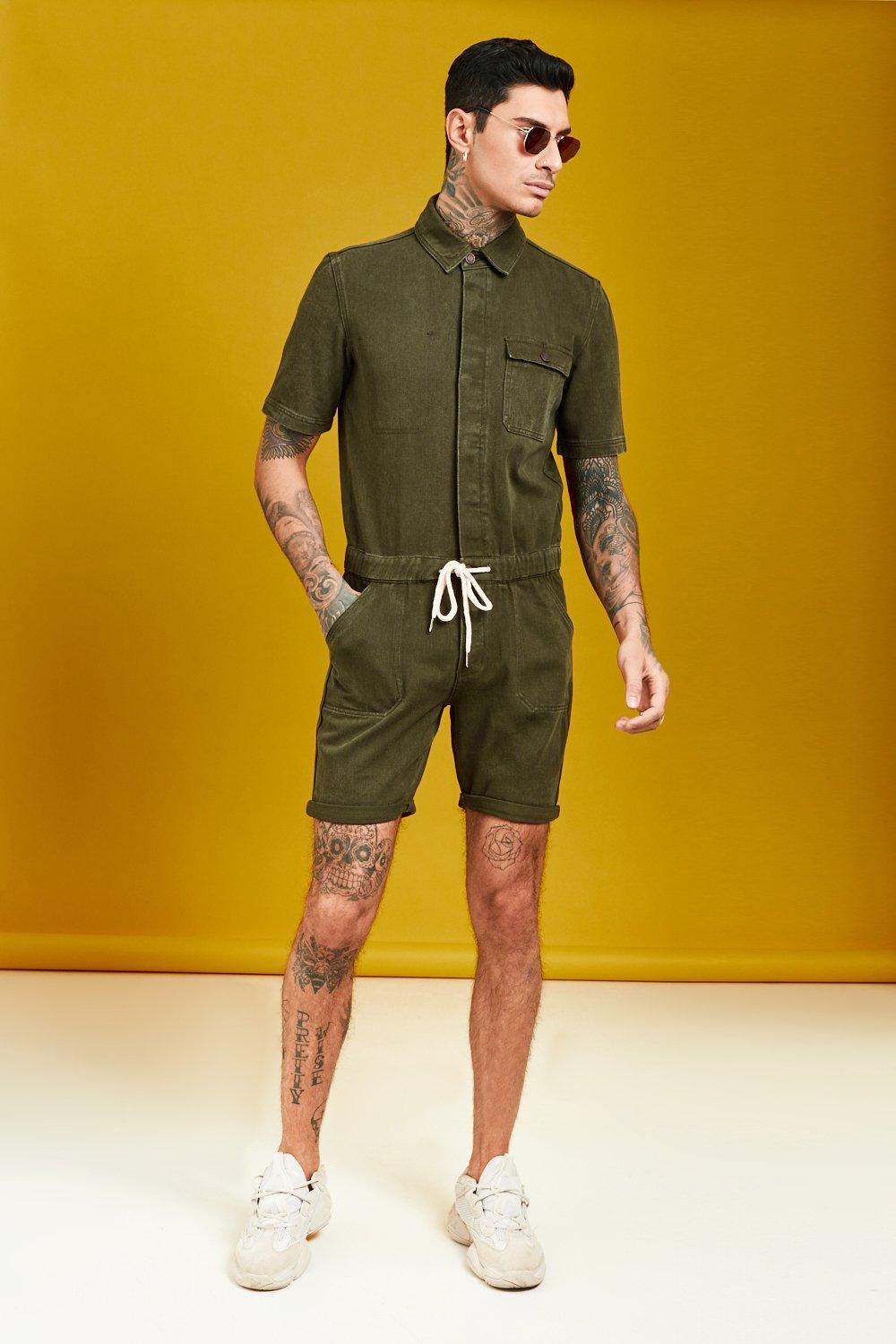 short length jumpsuit