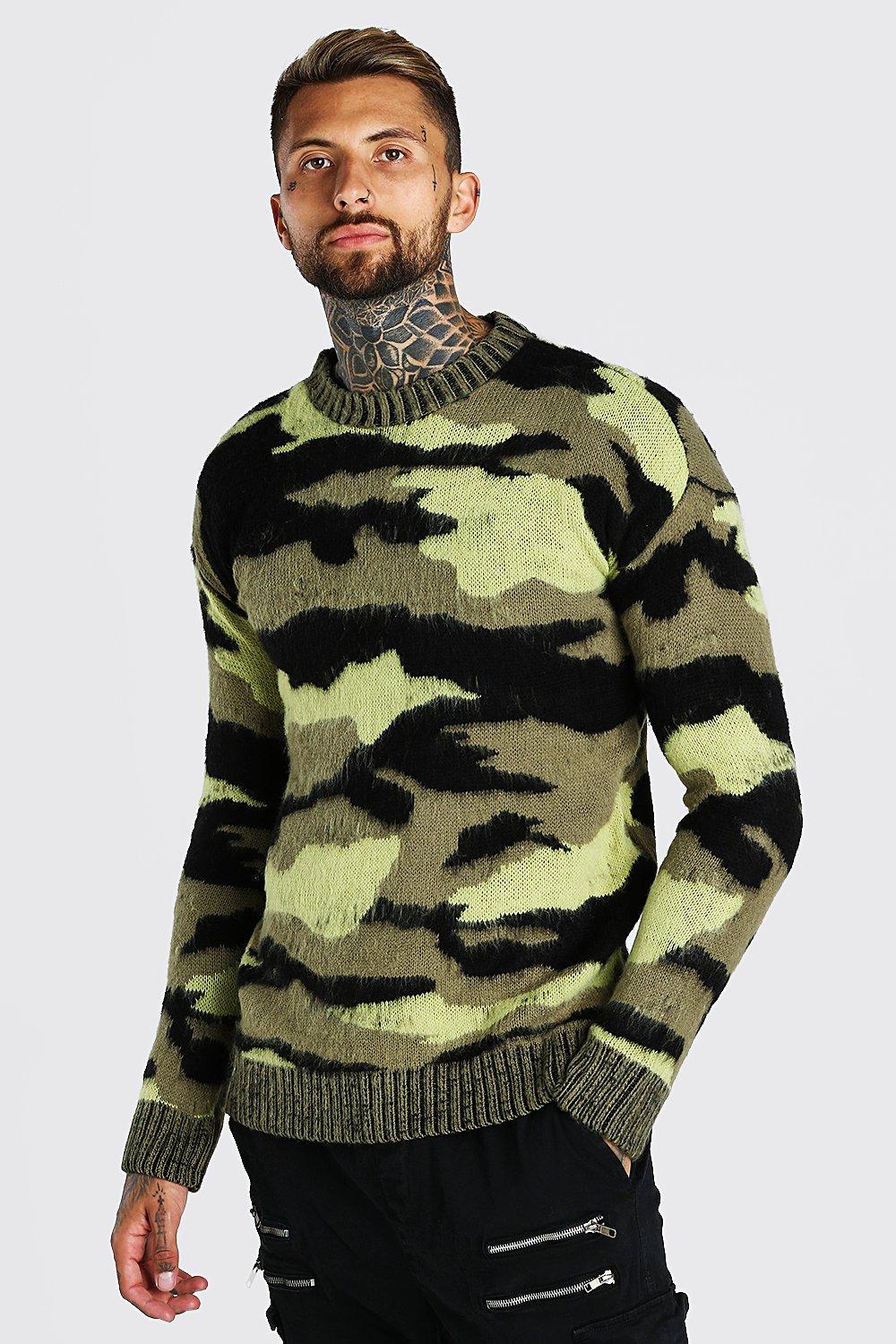 camouflage jumpers