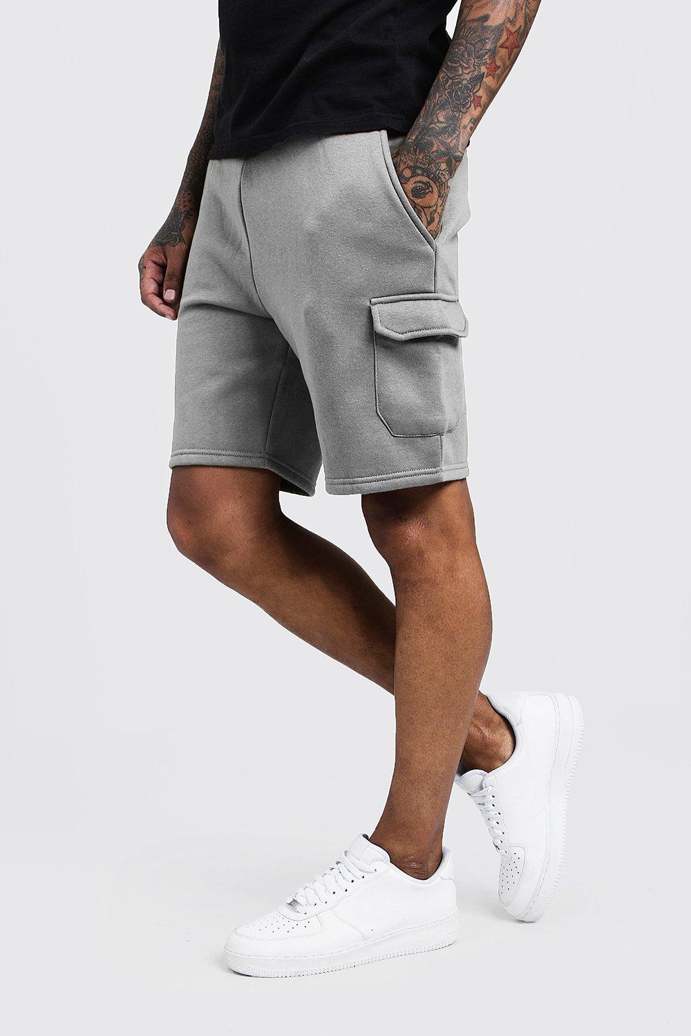 boohooman cargo shorts