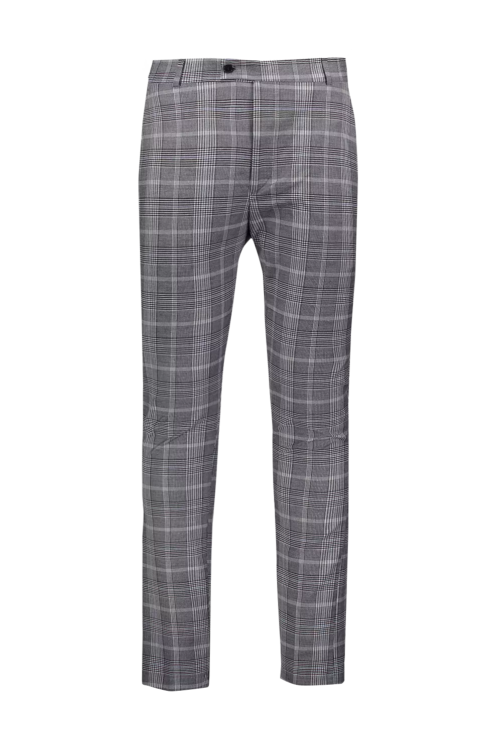 Skinny Fit Prince Of Wales Dress Pants | boohooMAN USA