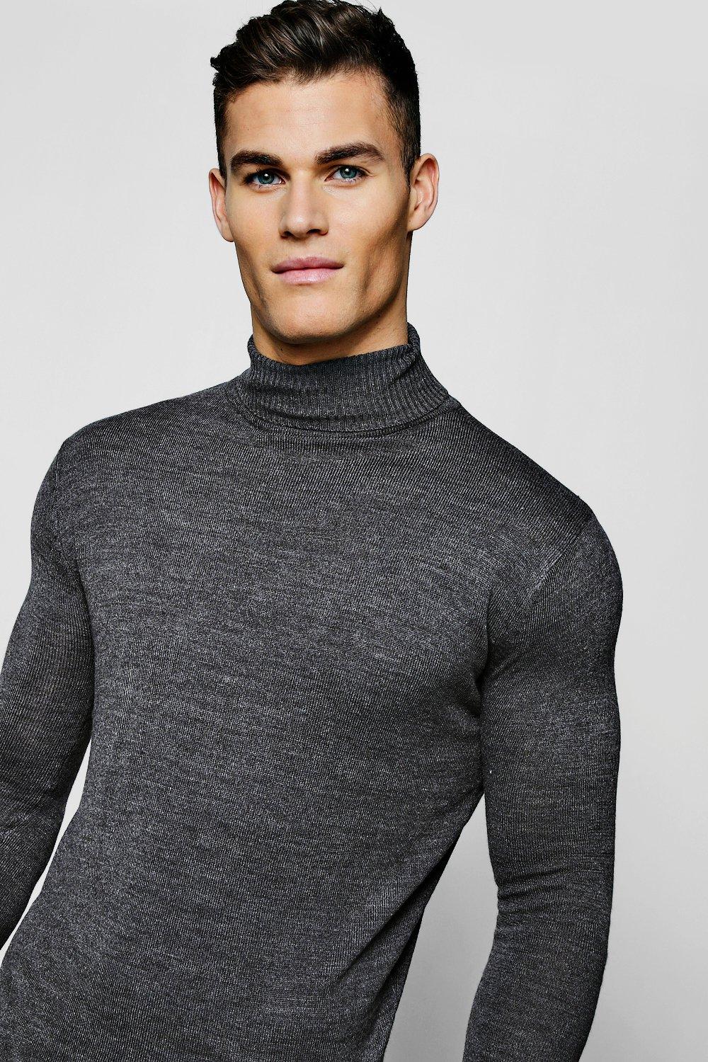 boohooman roll neck