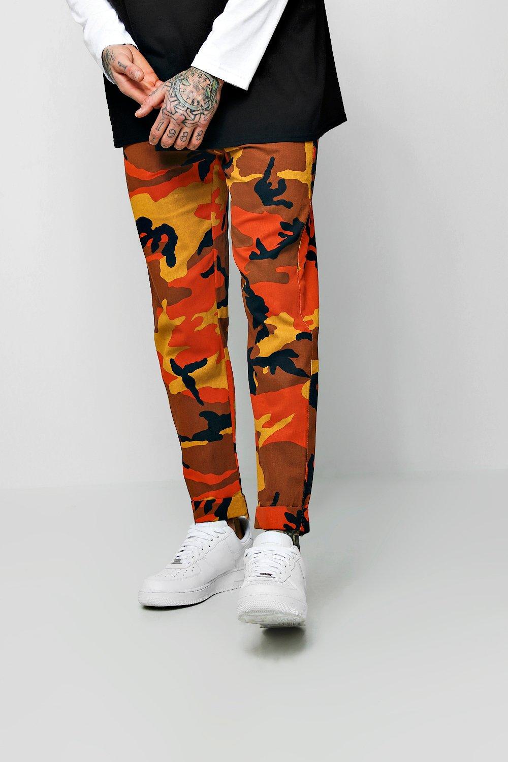 camouflage chino pants