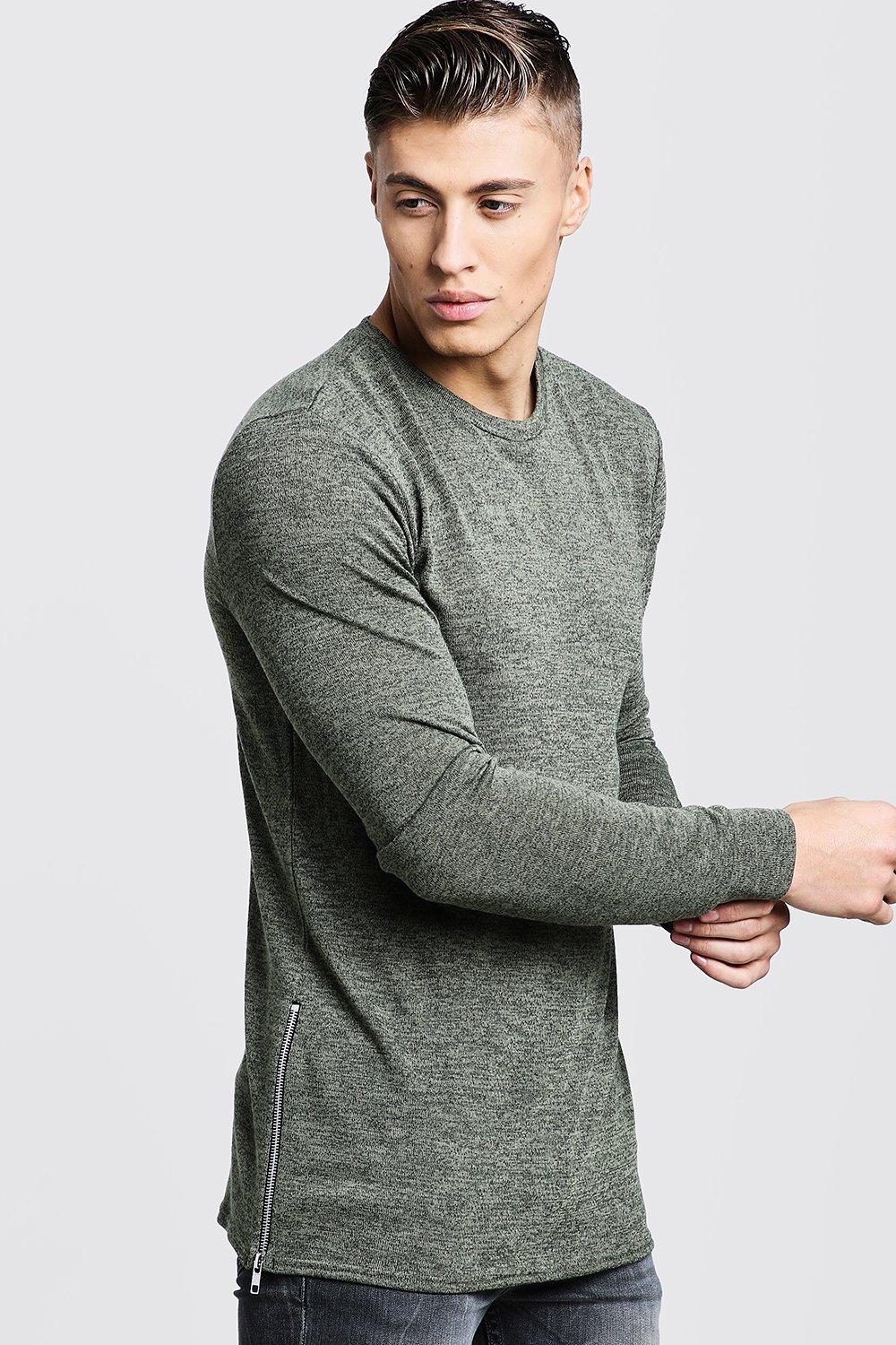 side zip sweater