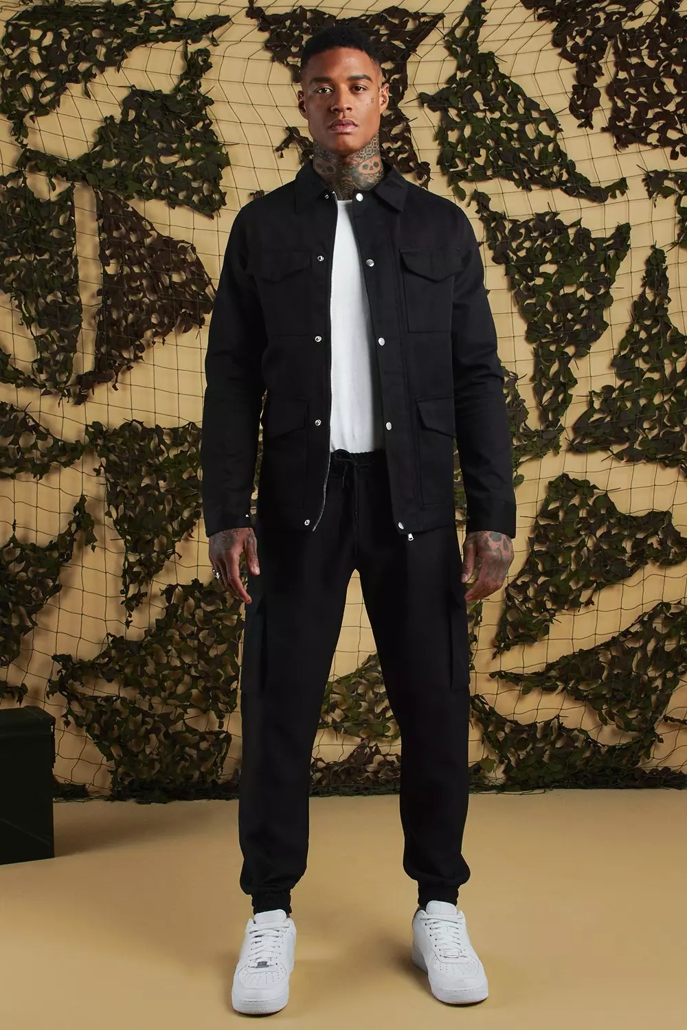 4 Pocket Utility Jacket | boohooMAN