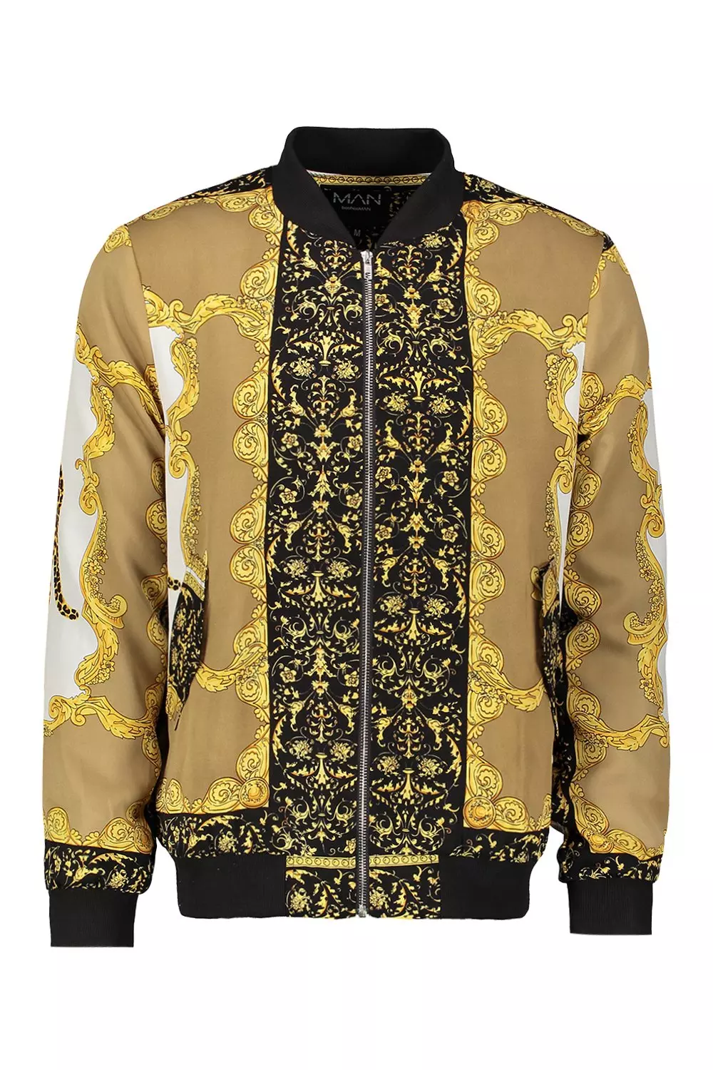 Printed Bomber Jacket