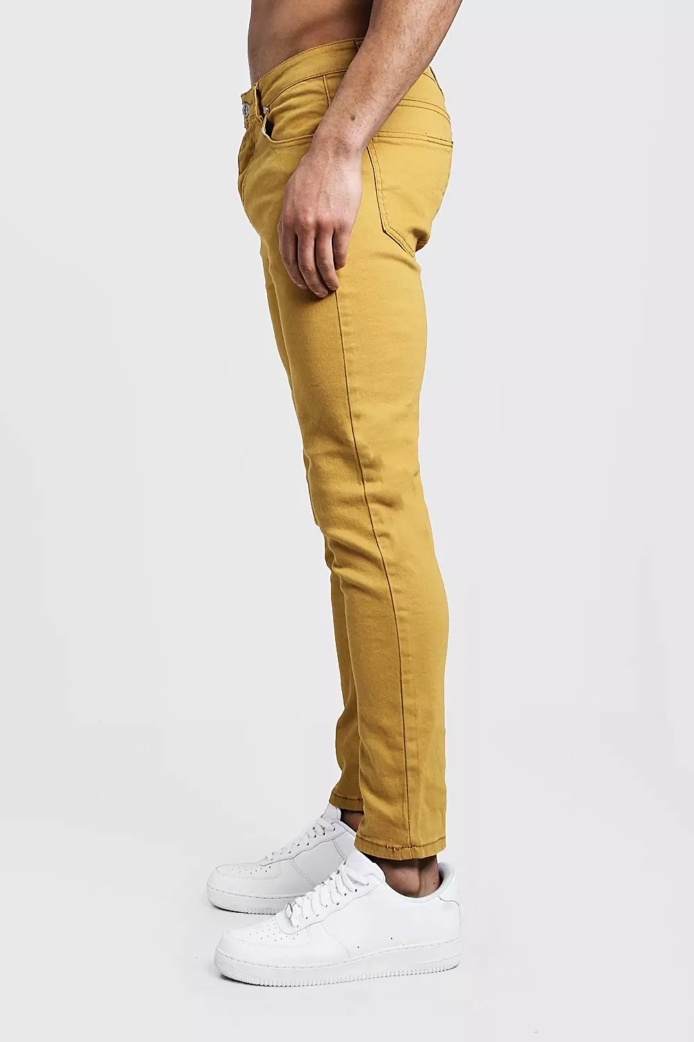 Mustard skinny hot sale pants