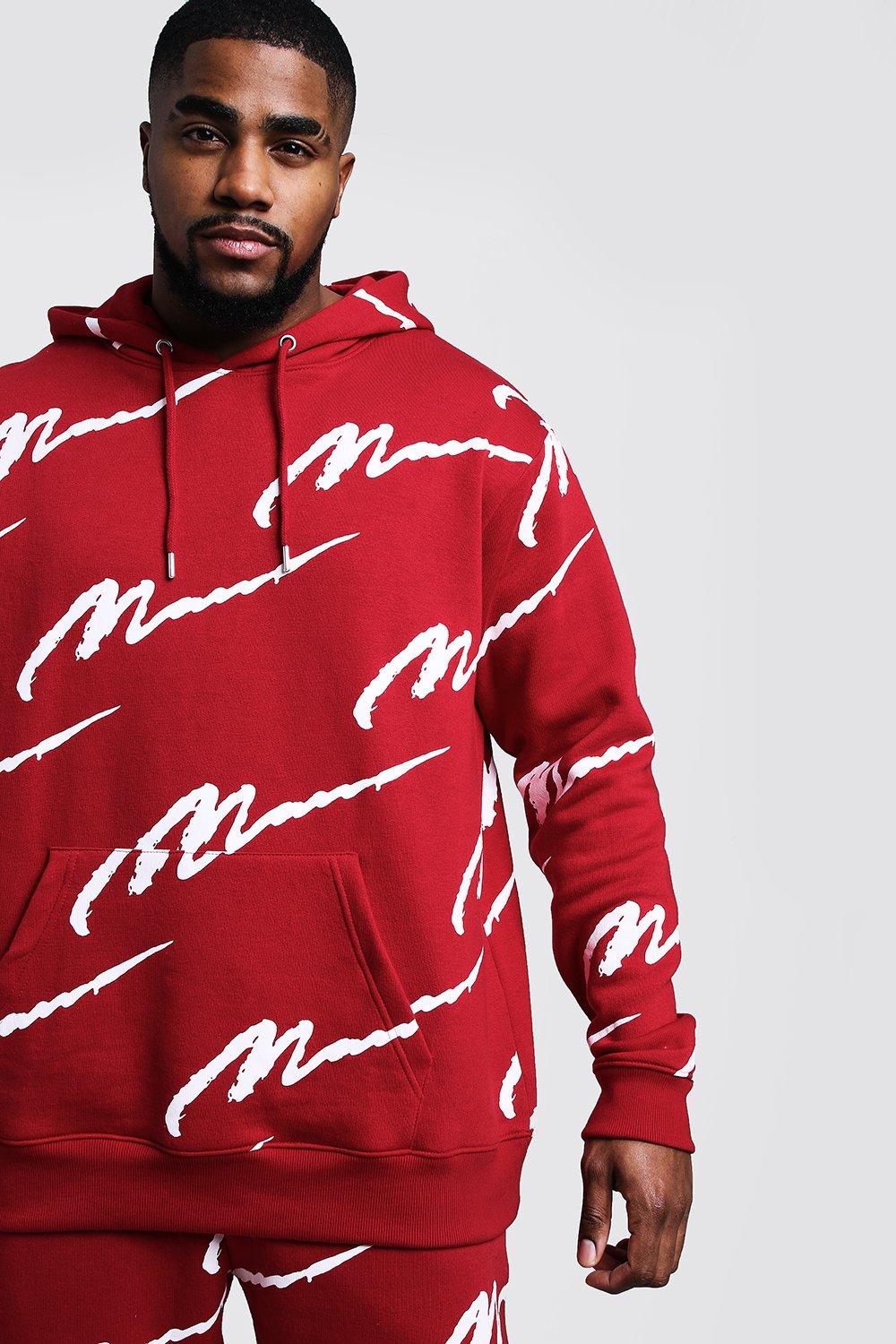 all over man hoodie