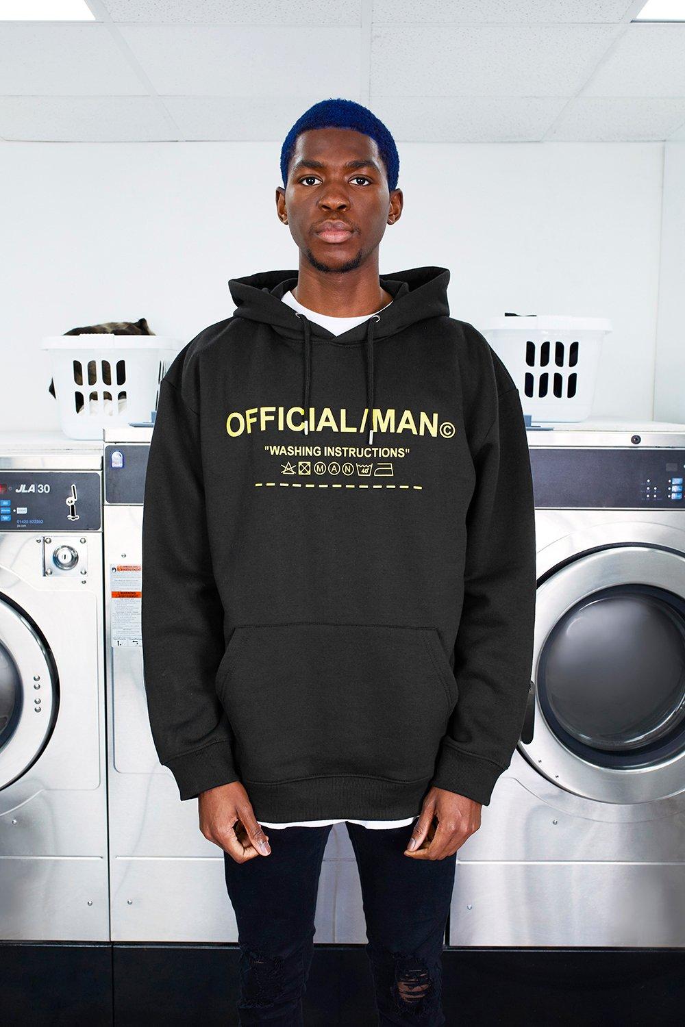 black man with hoodie