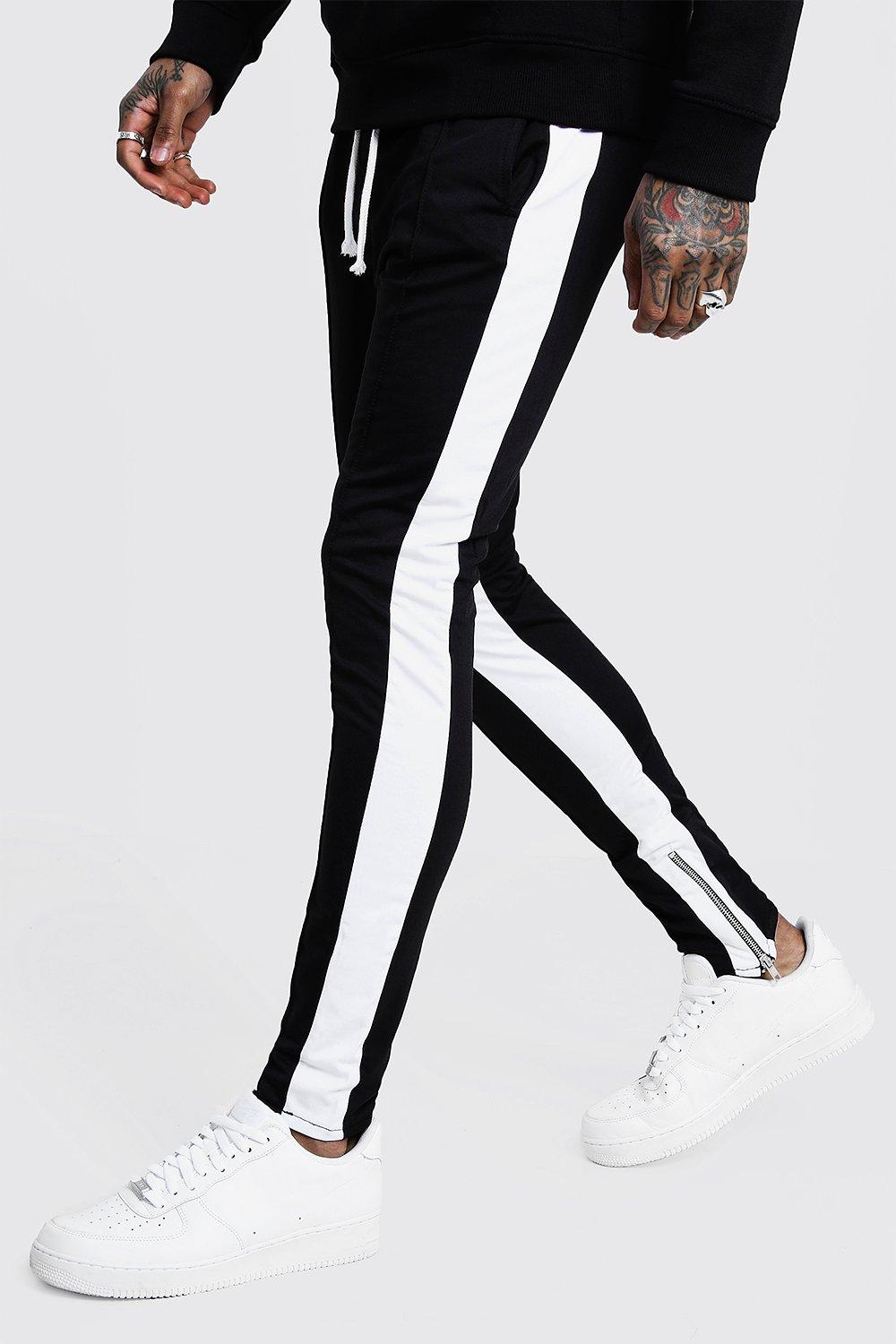boohooman tricot joggers
