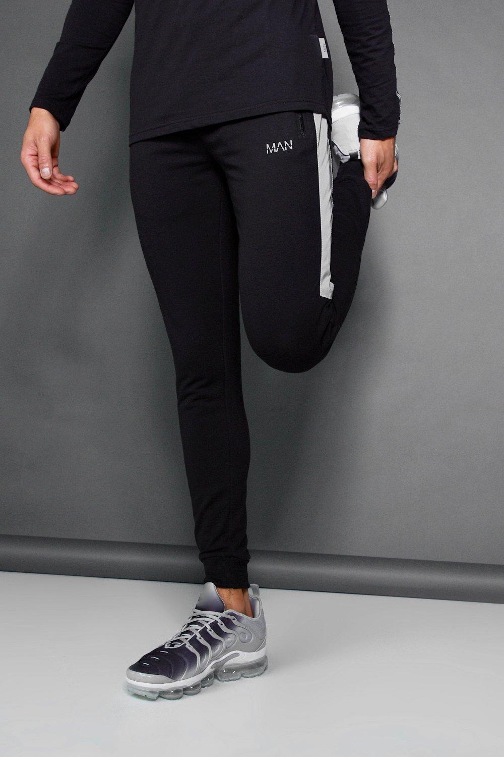 mens muscle fit joggers