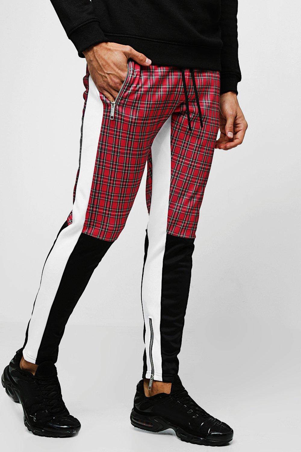 half colour joggers