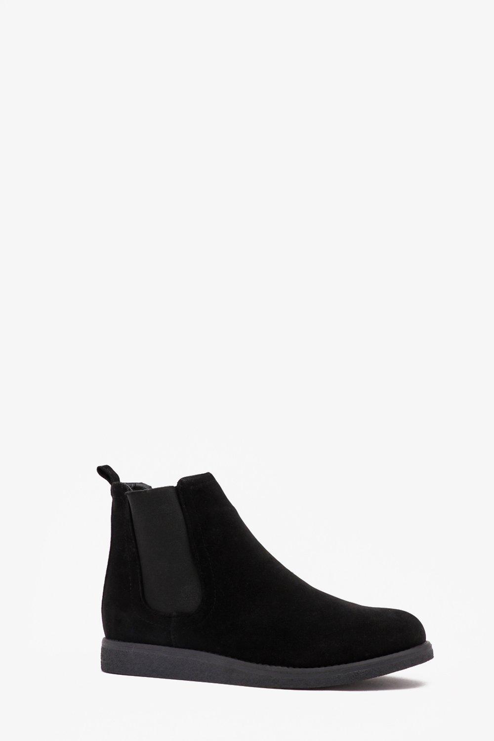 chelsea boot wedge sole