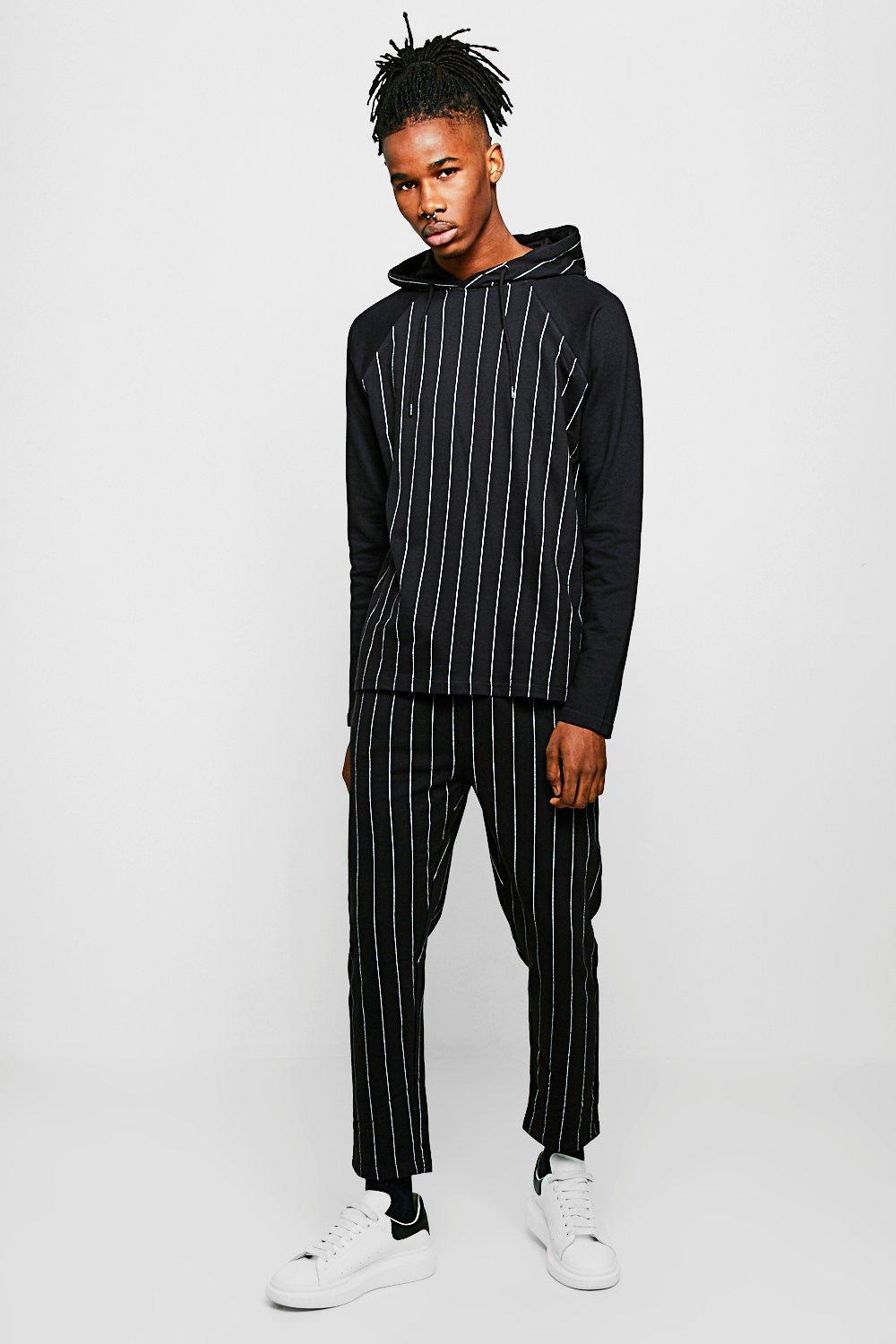 pinstripe tracksuit