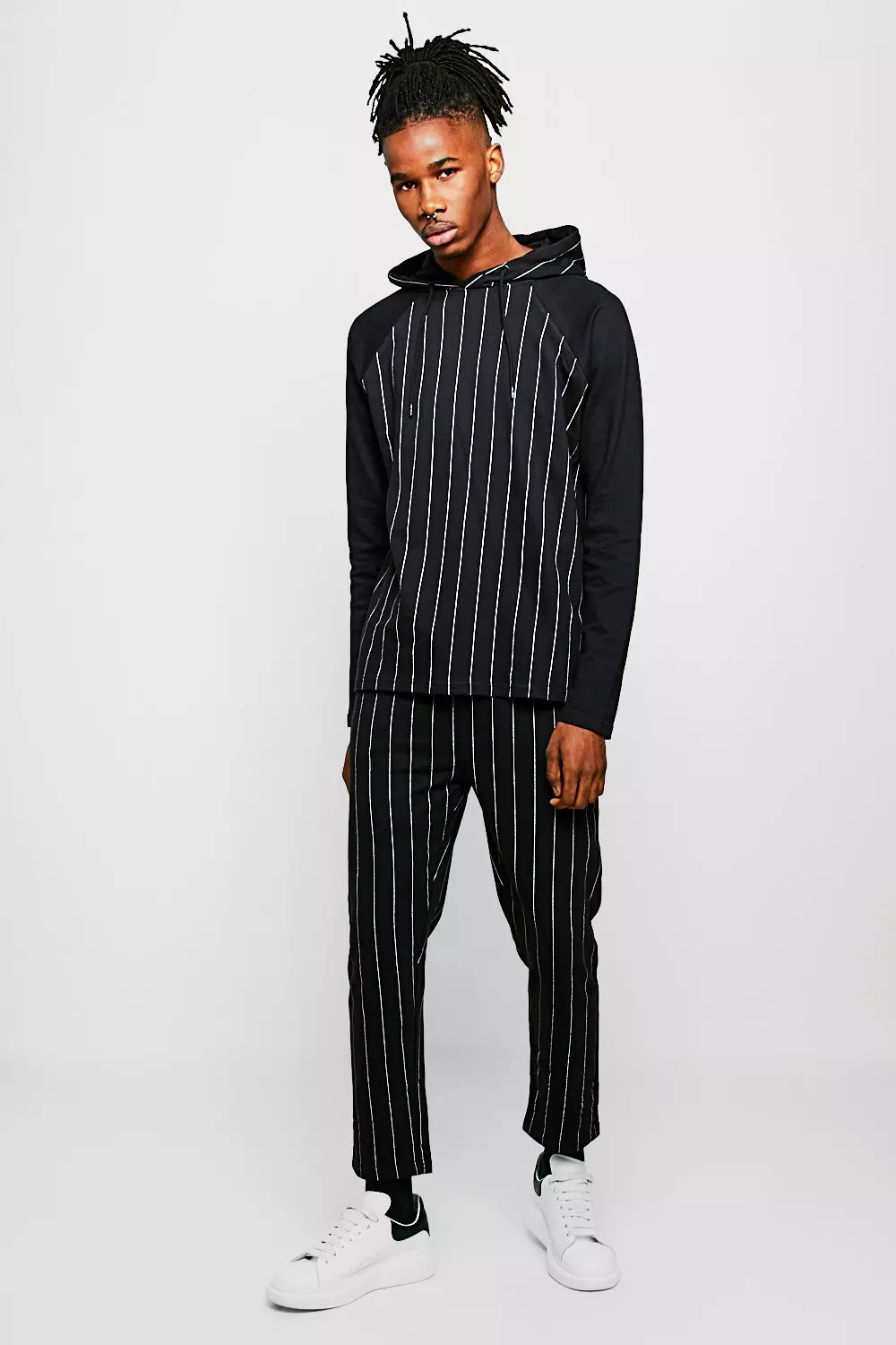 Pinstripe tracksuit store