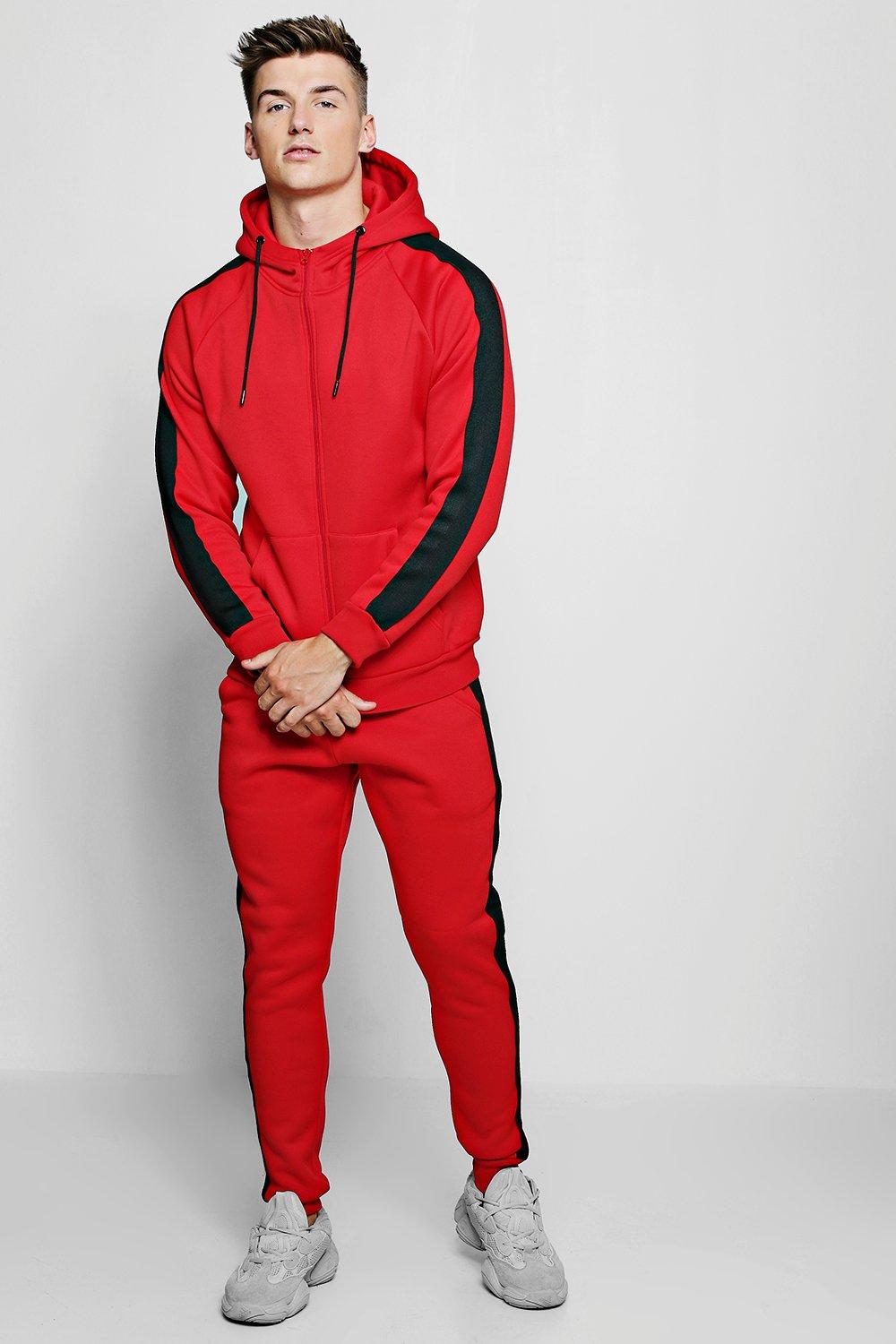 31+ Boohoo Tracksuit Red PNG