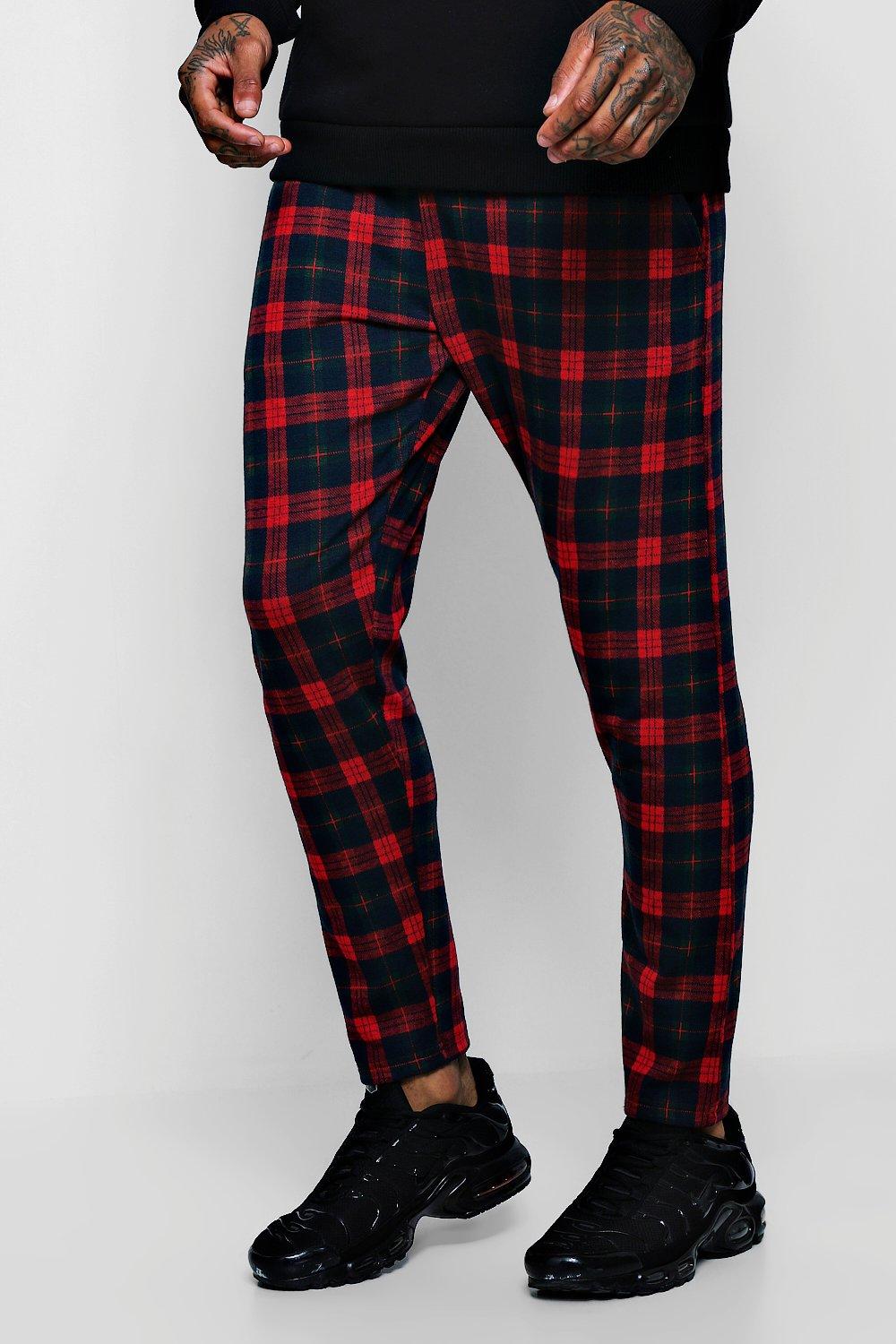 tartan joggers