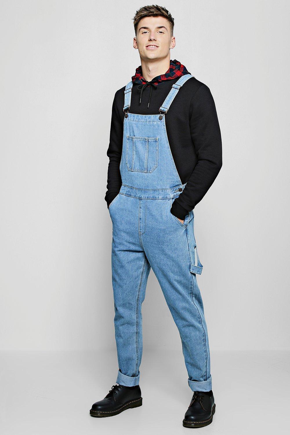 mens skinny jeans overalls