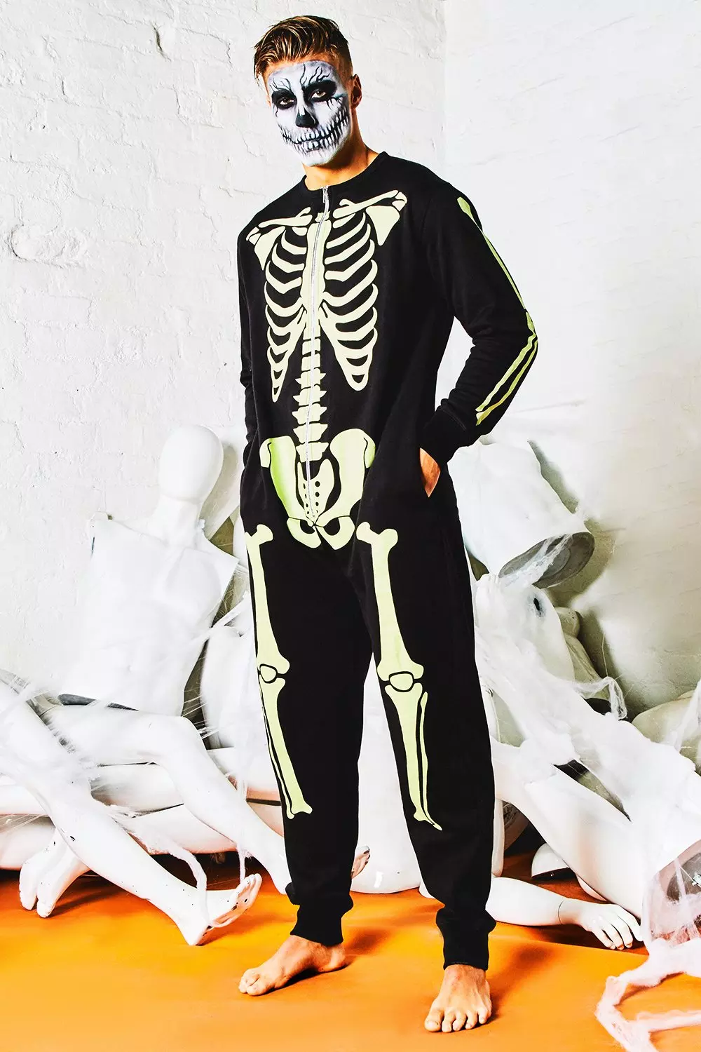 Skeleton discount onesie boys