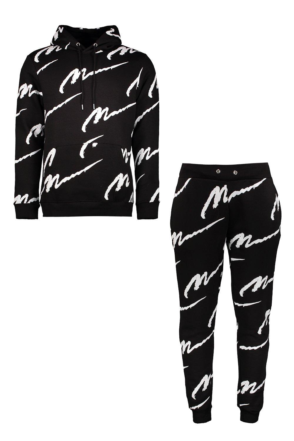 men's all over print tracksuit