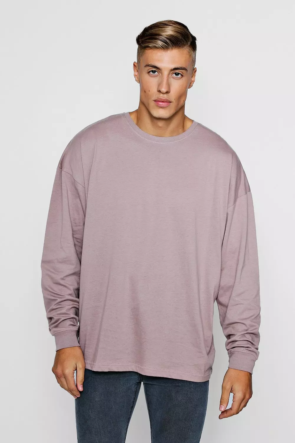 Oversized long 2024 sleeve shirt