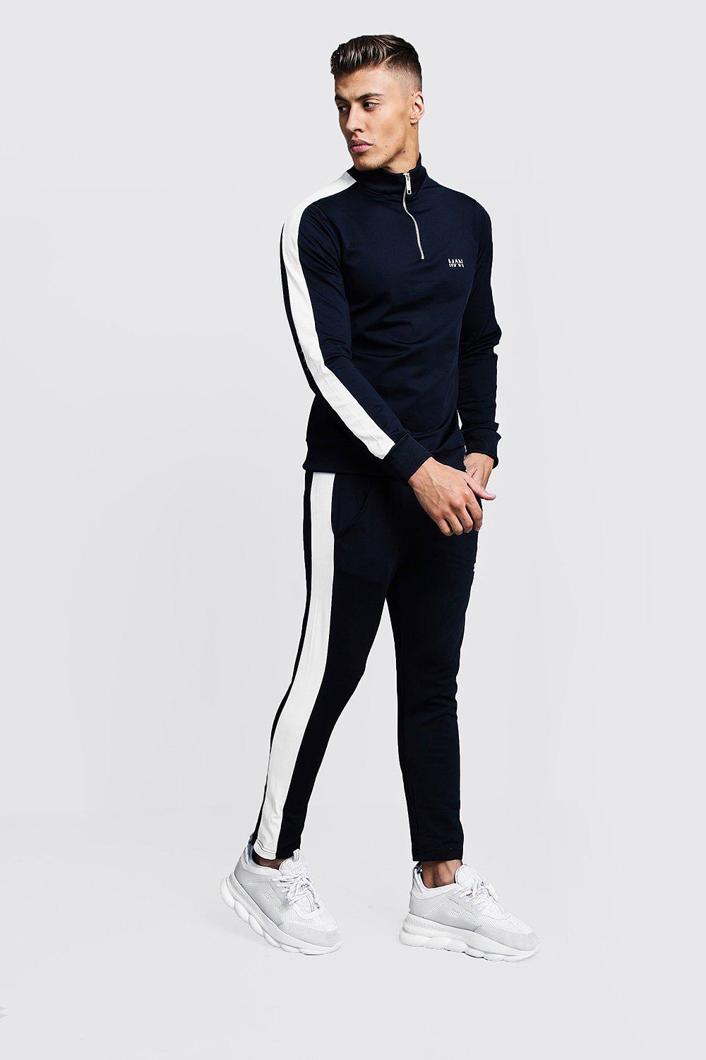 man tracksuit boohoo
