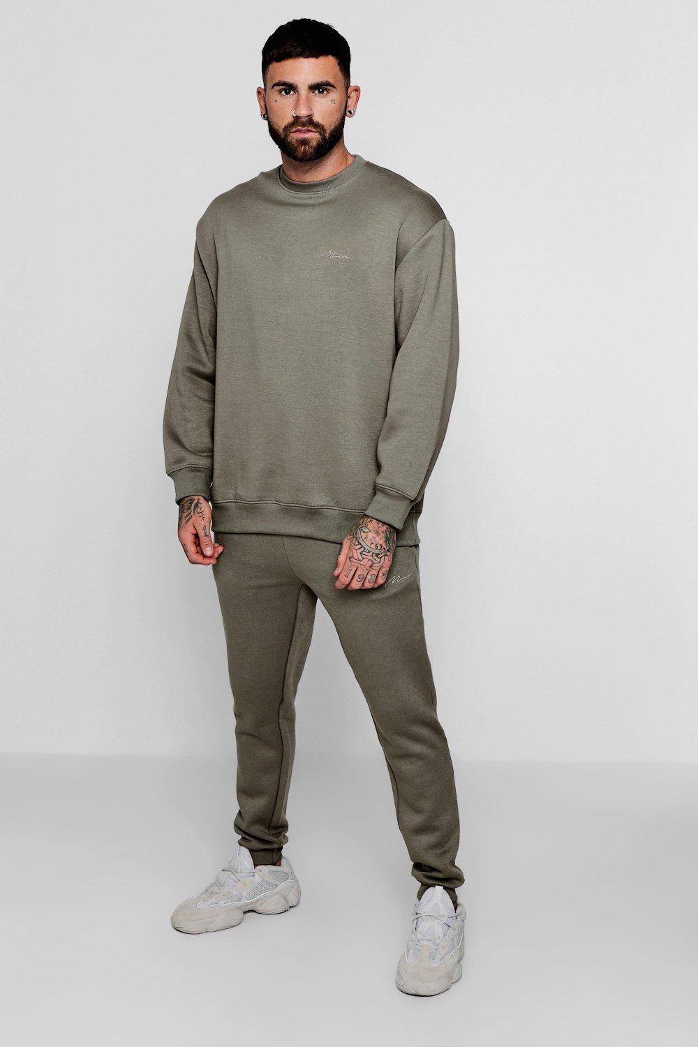 mens oversized tracksuit