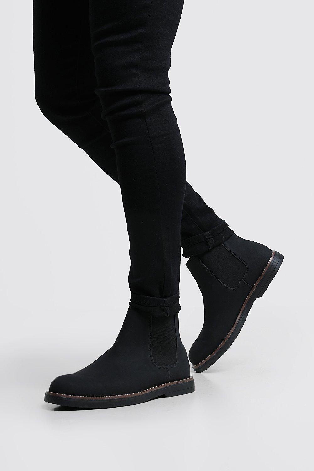 boohoo mens chelsea boots