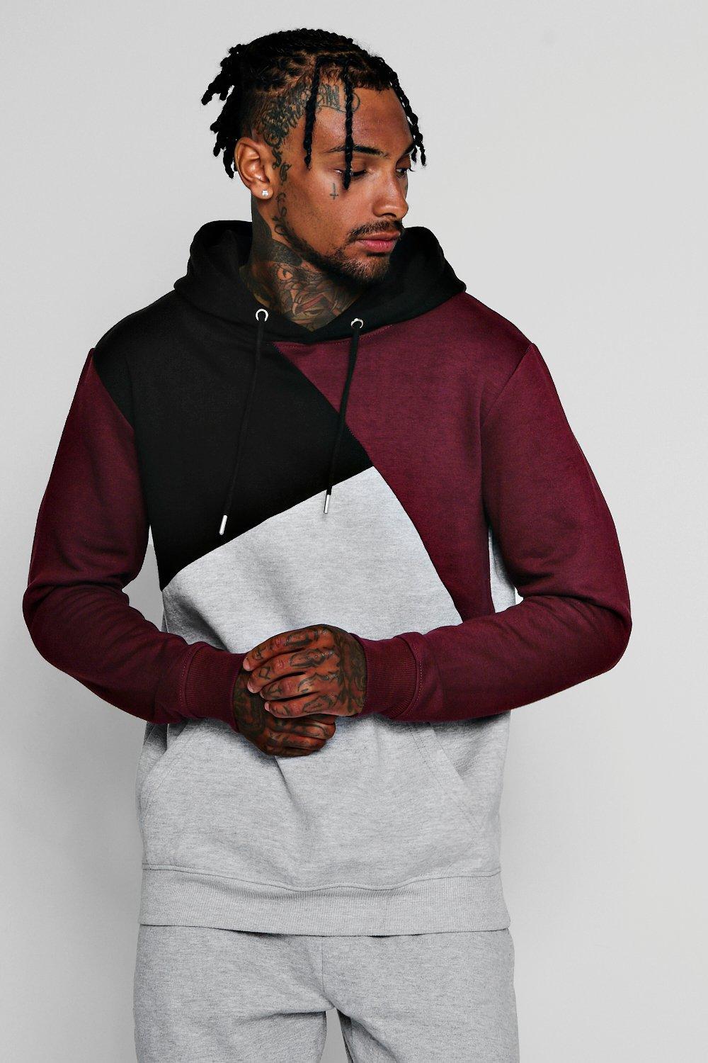 mens hoodies boohoo