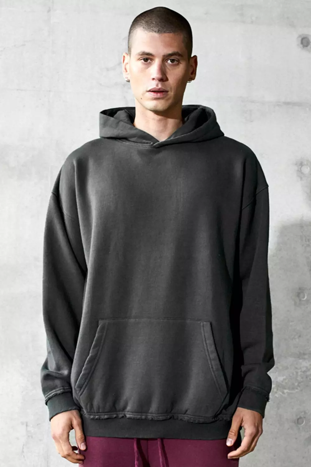 Oversized thick hot sale hoodie