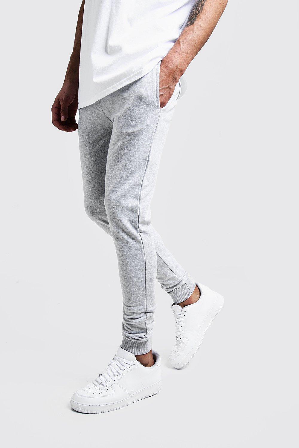 skinny grey sweatpants