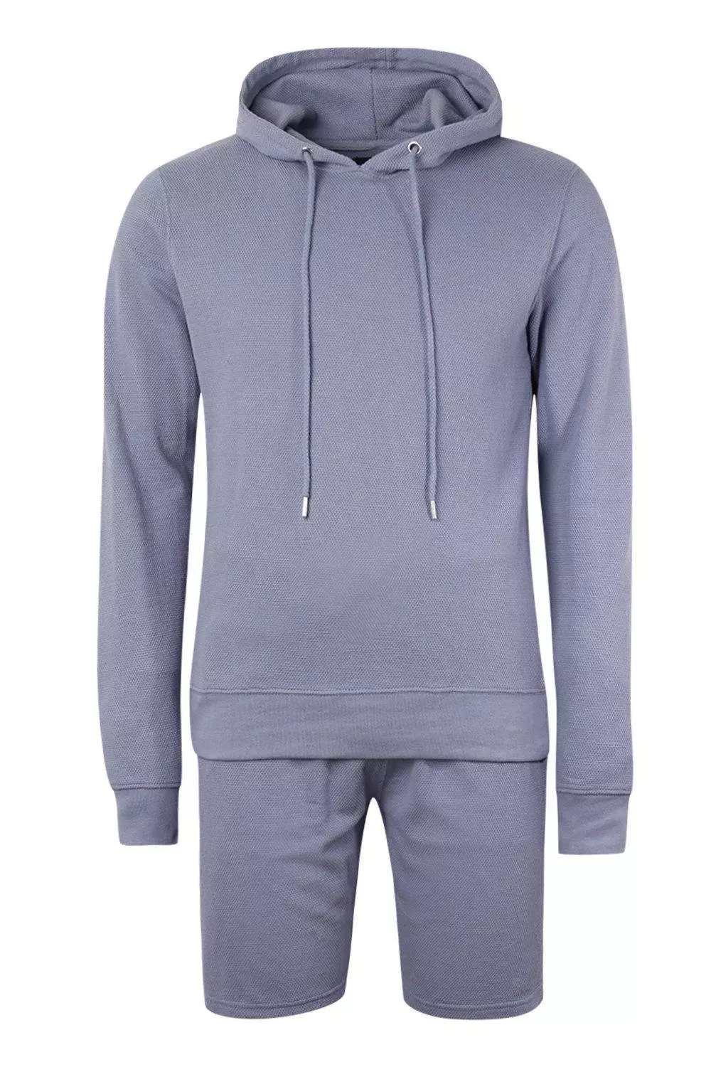 Pique Hooded Short Tracksuit