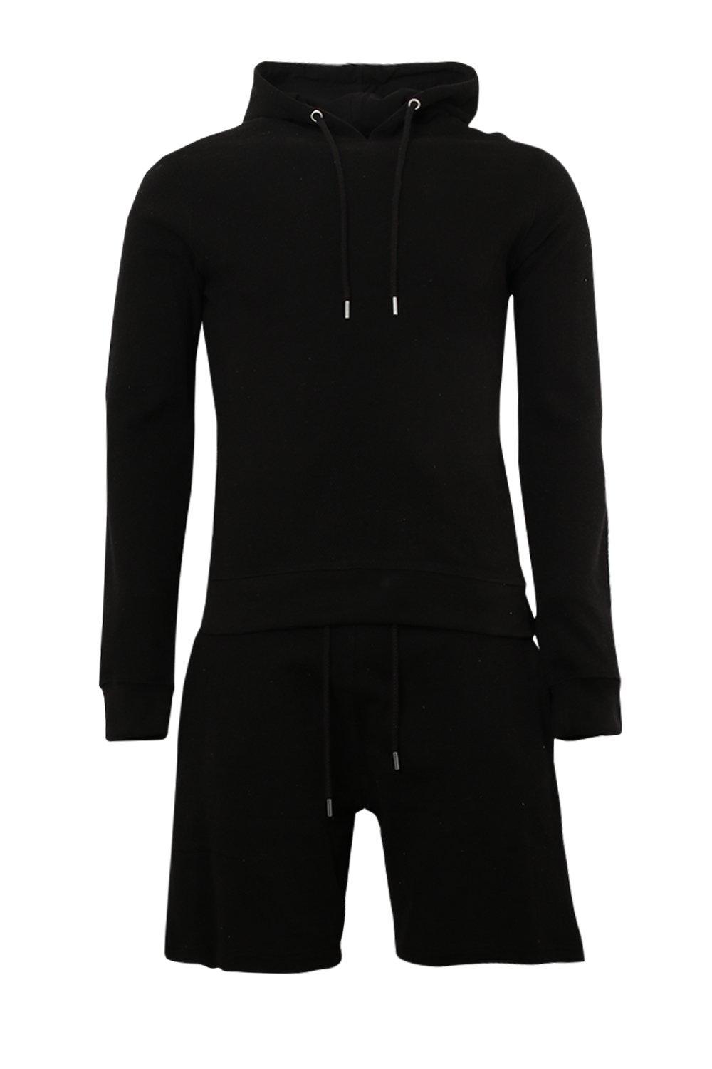 hoodie and short tracksuit