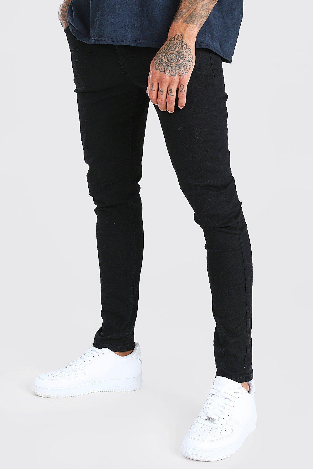 super skinny black jeans