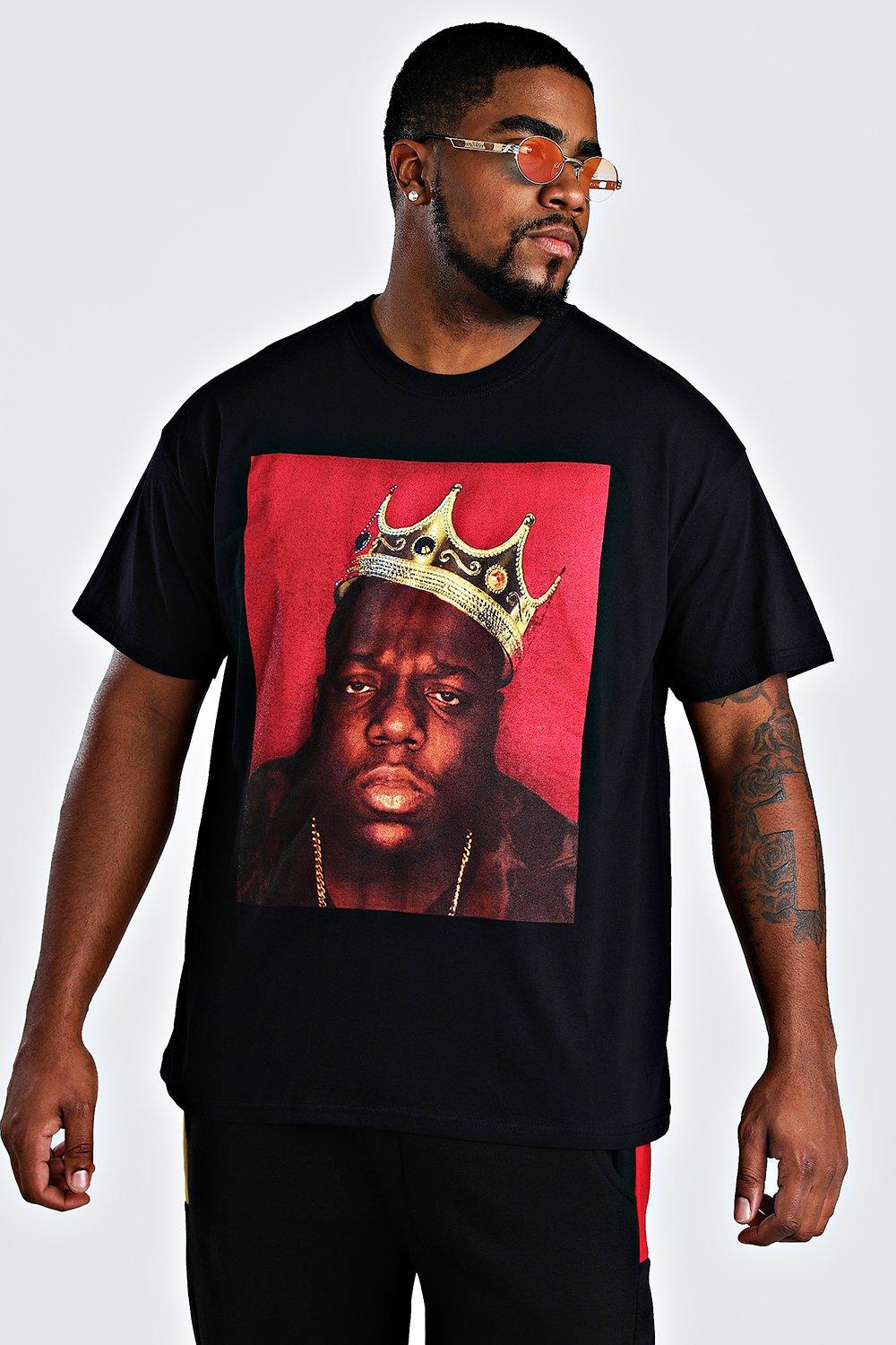 biggie smalls crown shirt