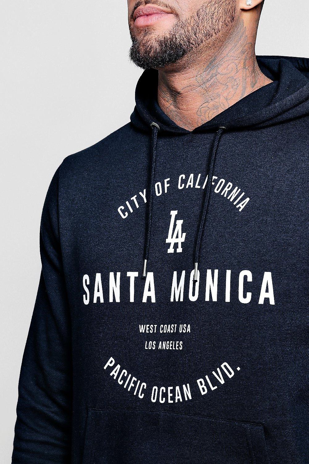 los angeles west coast usa sweatshirt