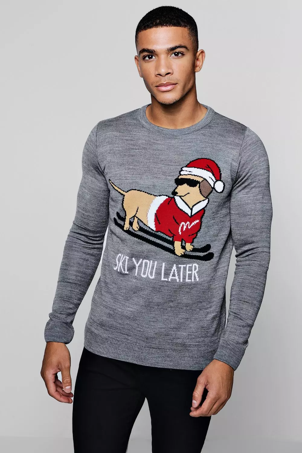 Christmas dachshund clearance jumper