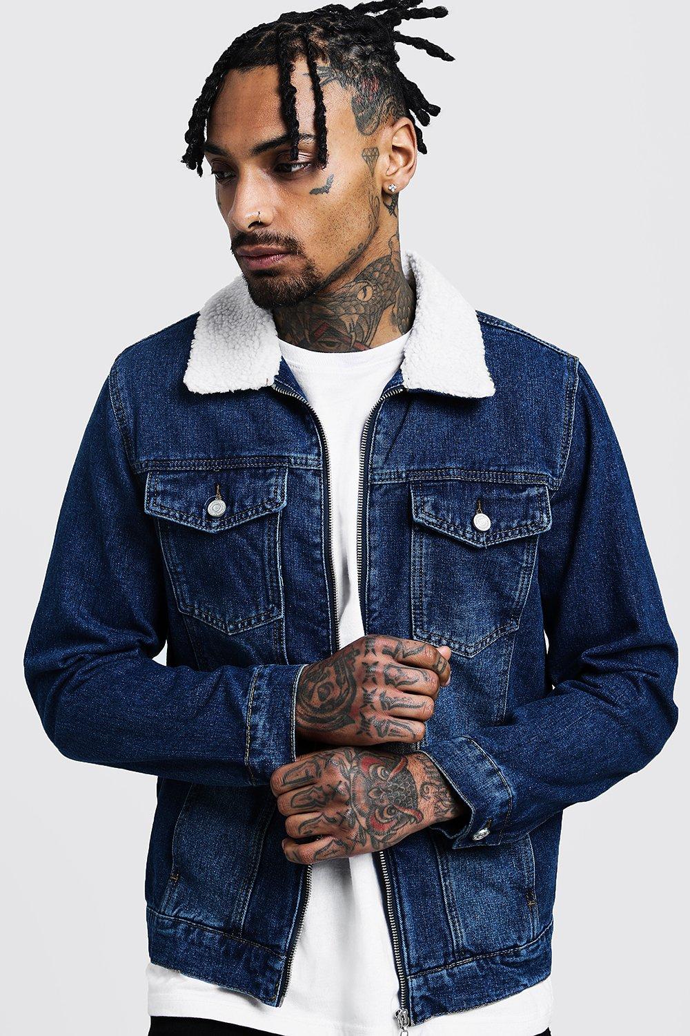 boohooman denim jacket