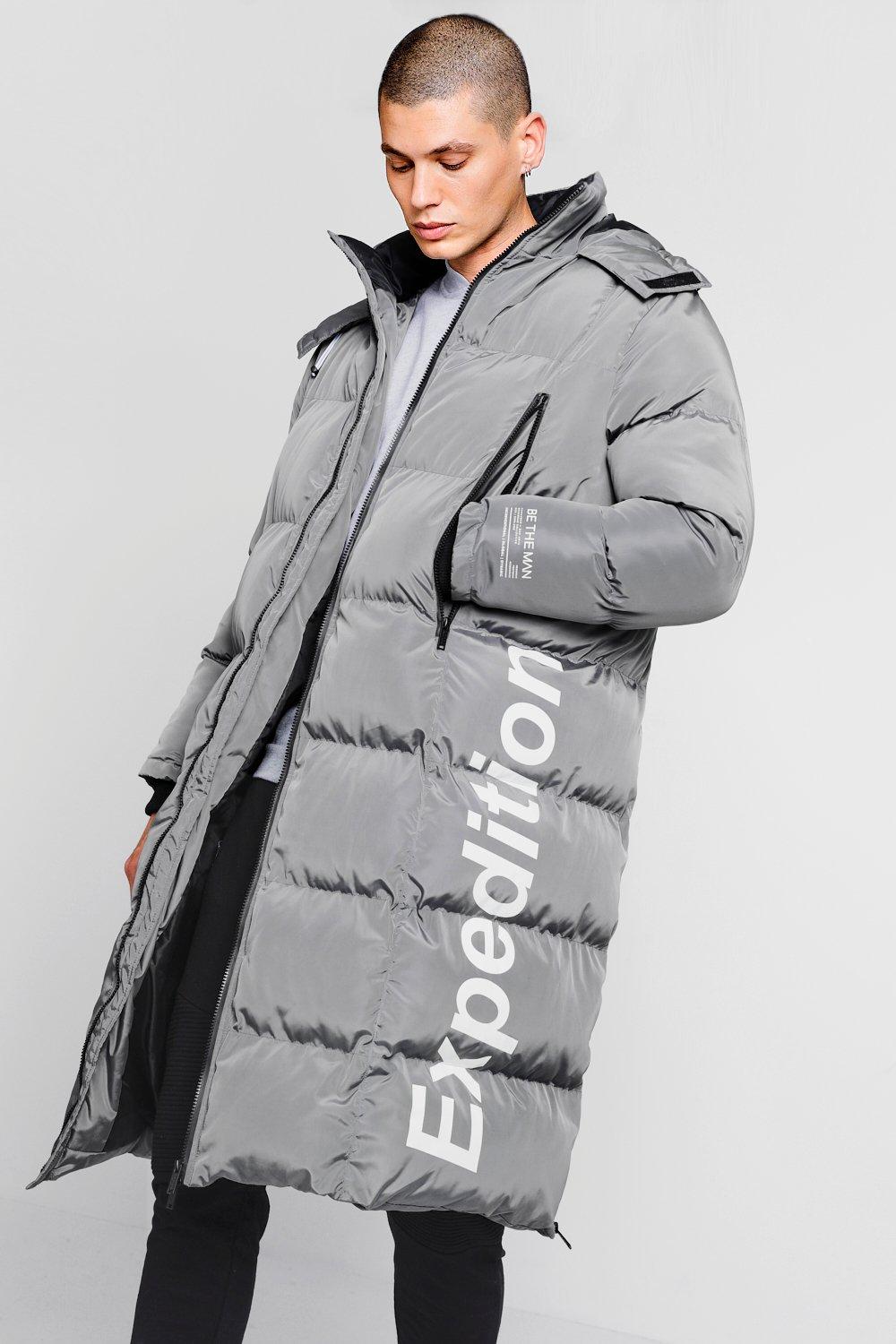 Expedition Longline Duvet Puffer Boohoo Uk