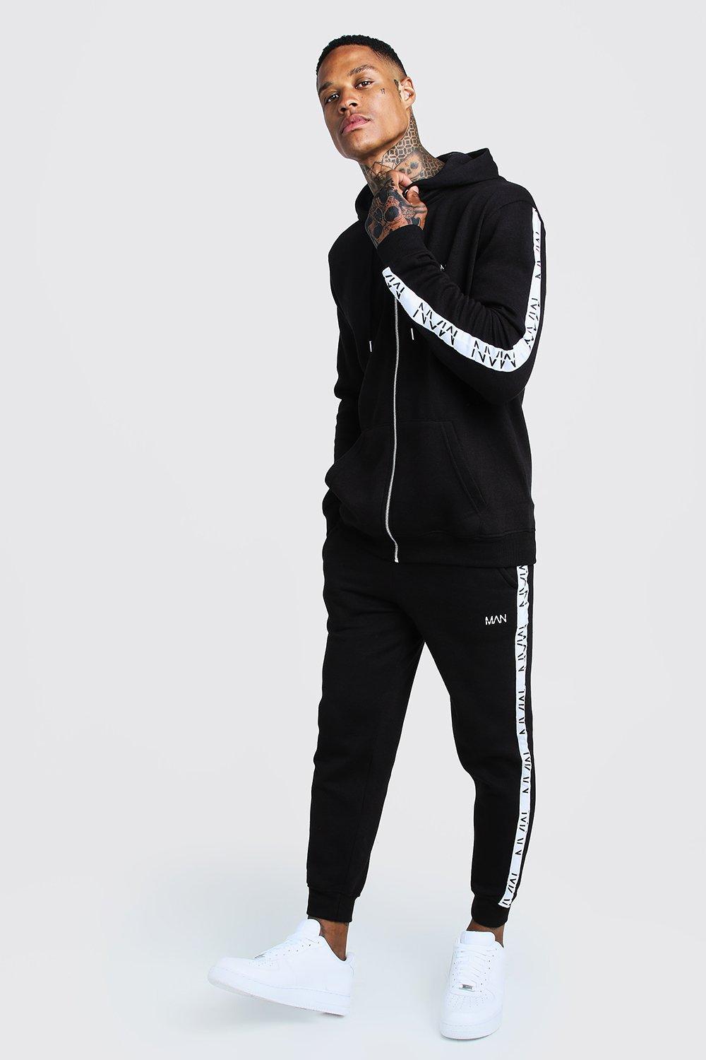 tape tracksuit mens