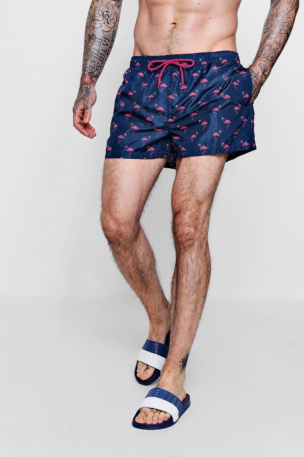flamingo swim shorts