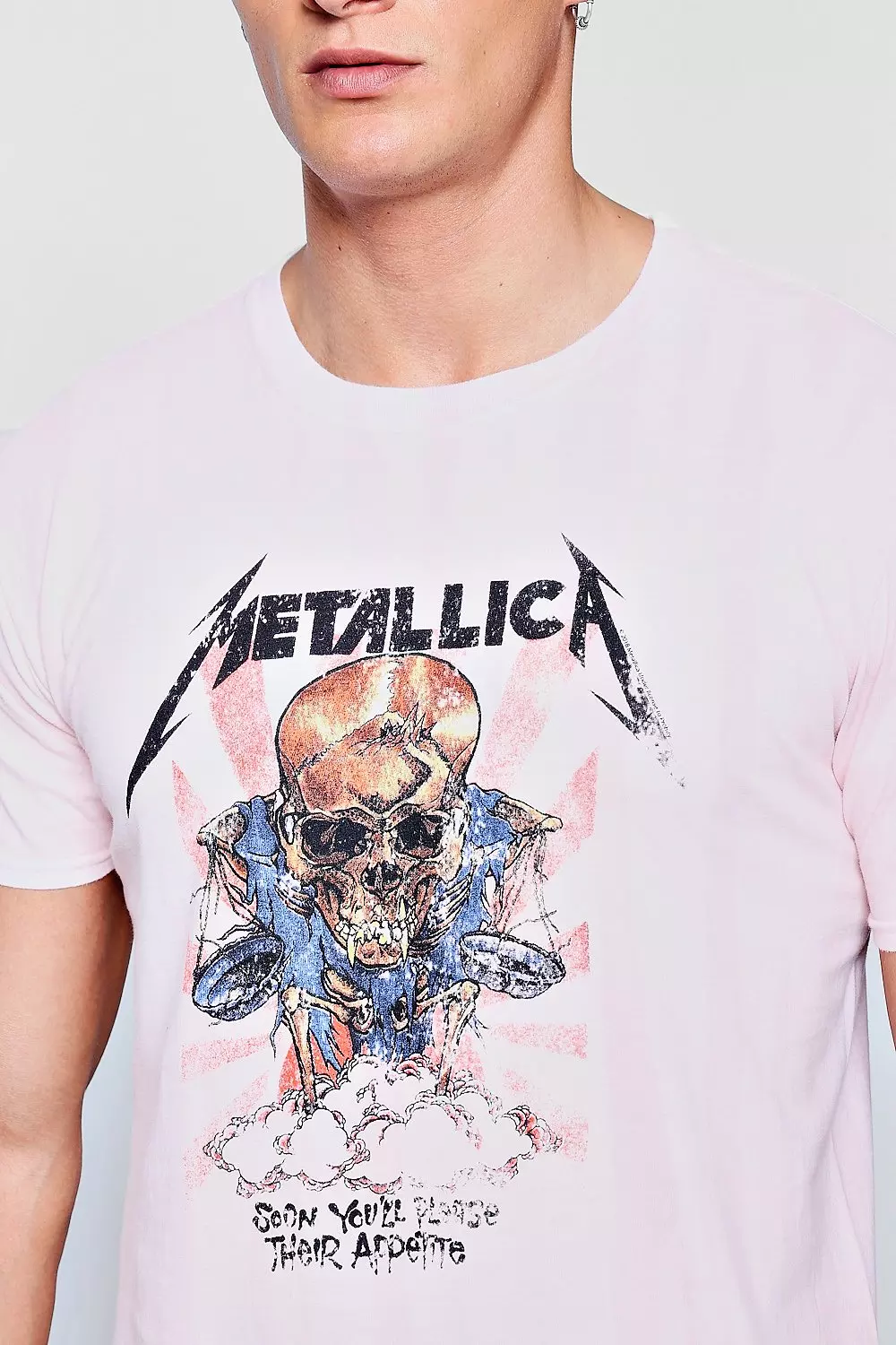 Tie dye cheap metallica shirt