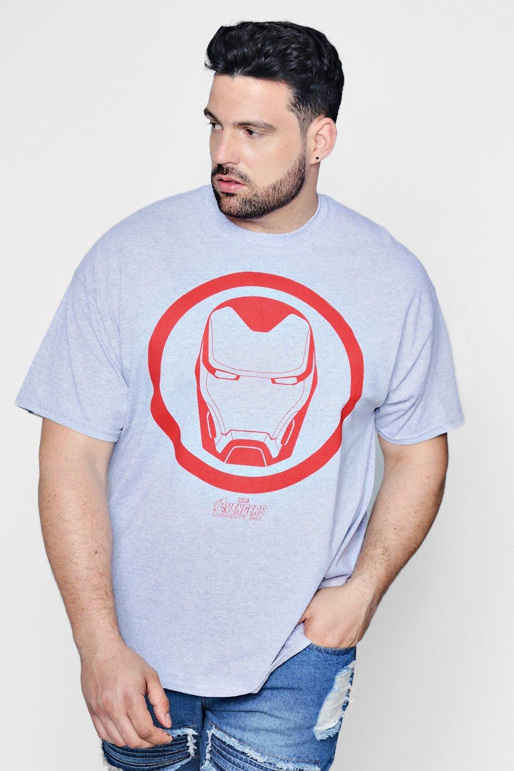 big and tall superhero shirts