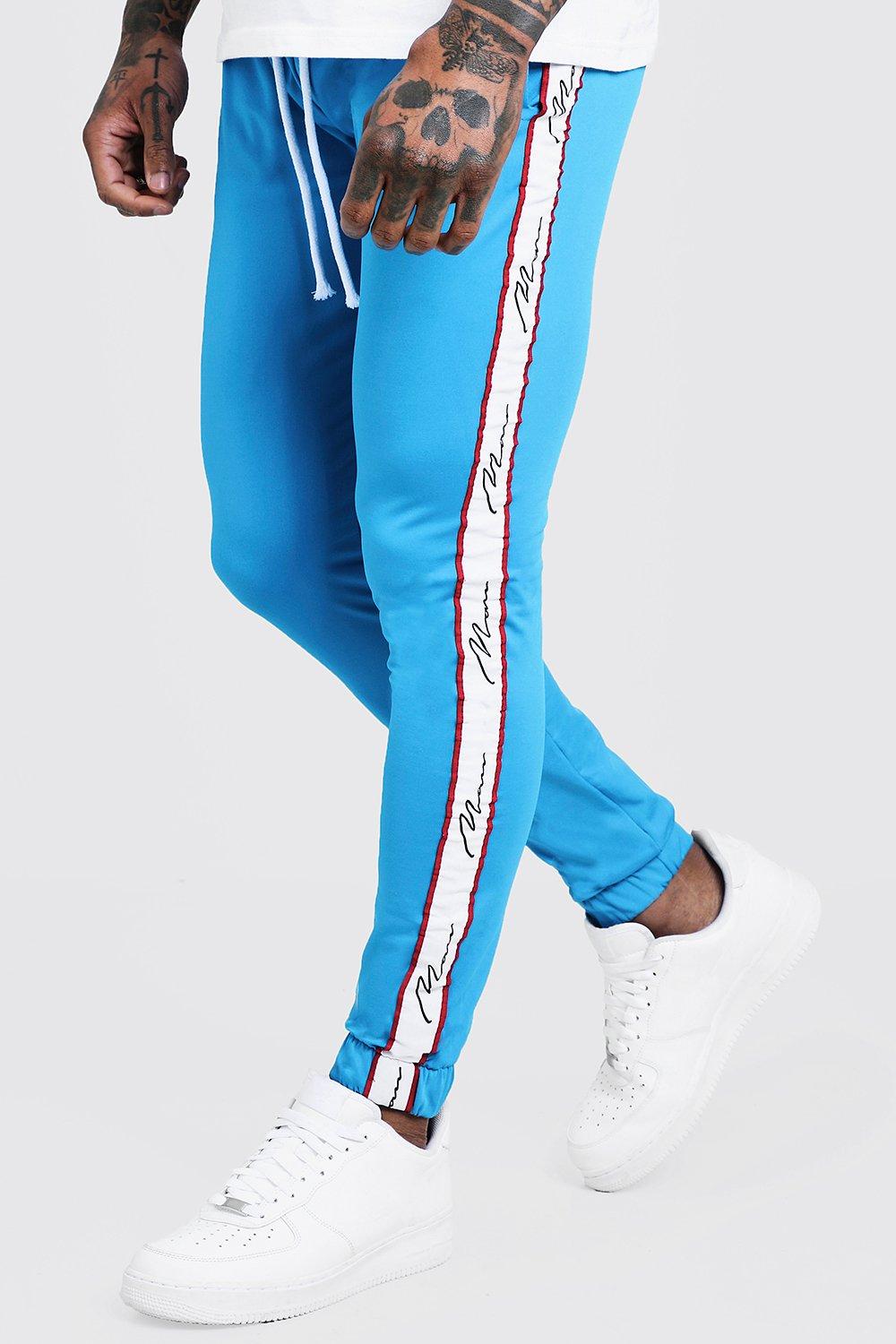 boohooman tricot joggers