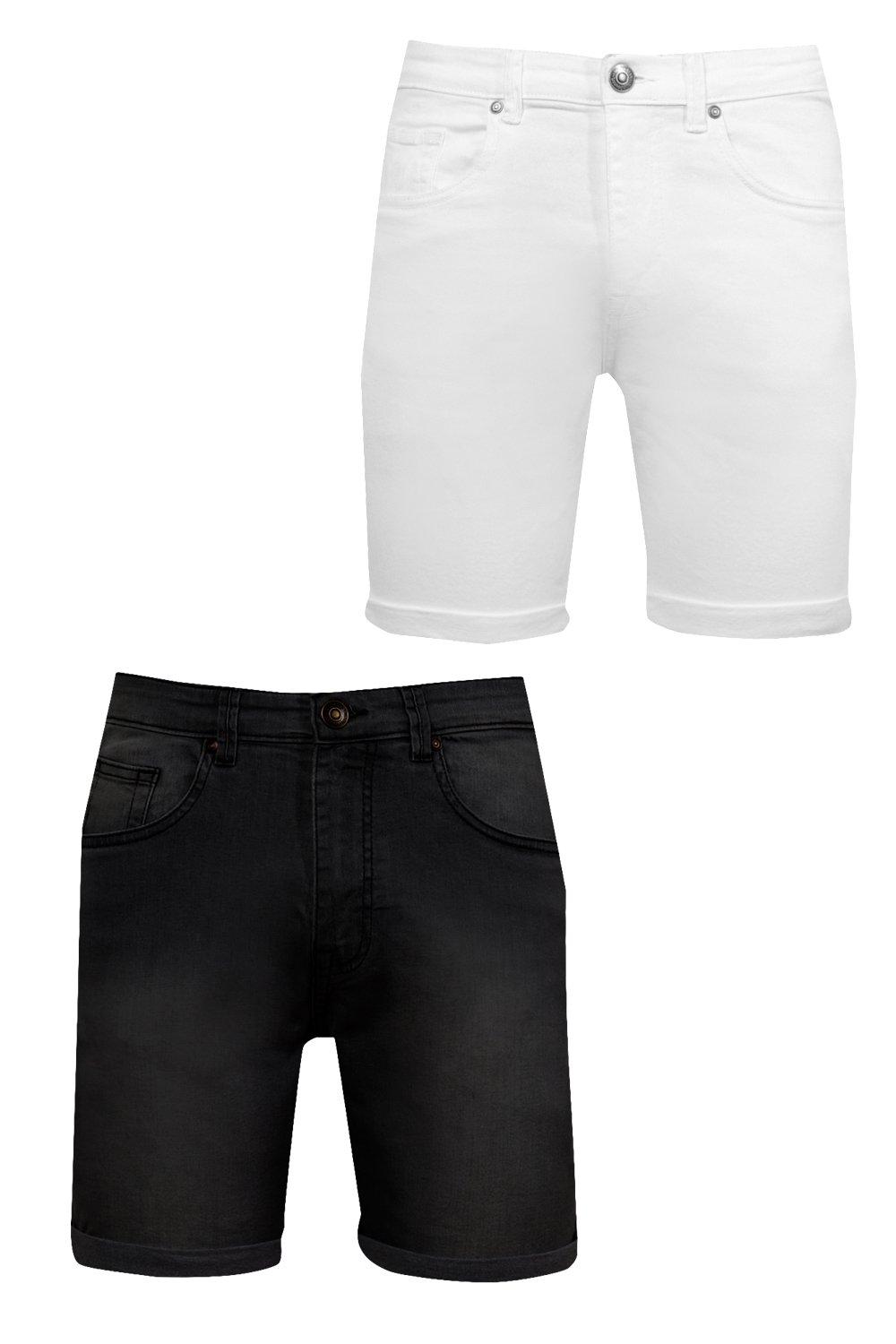

Комплект из двух пар шорты из денима In Skinny Fit, Multi