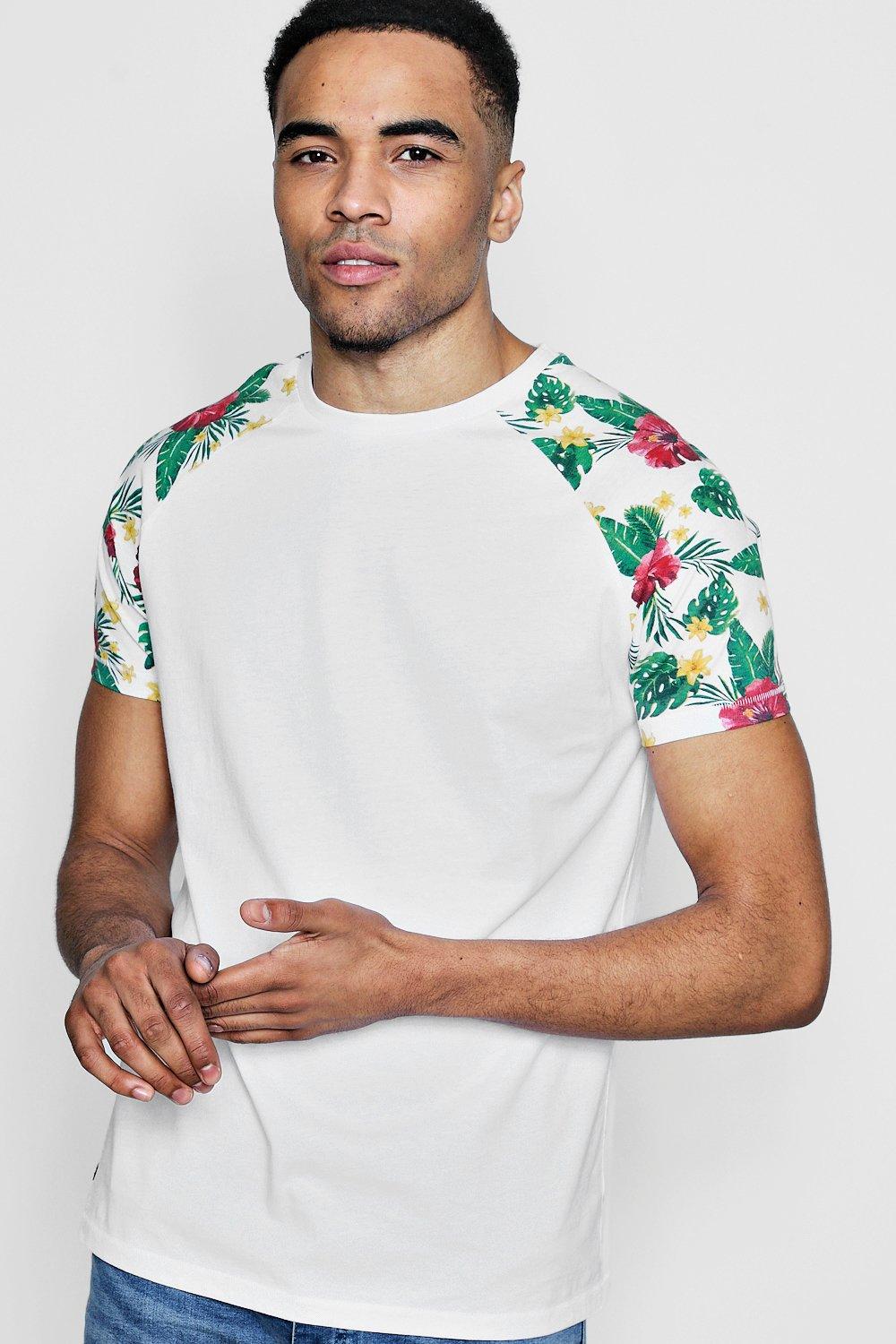 floral raglan shirt