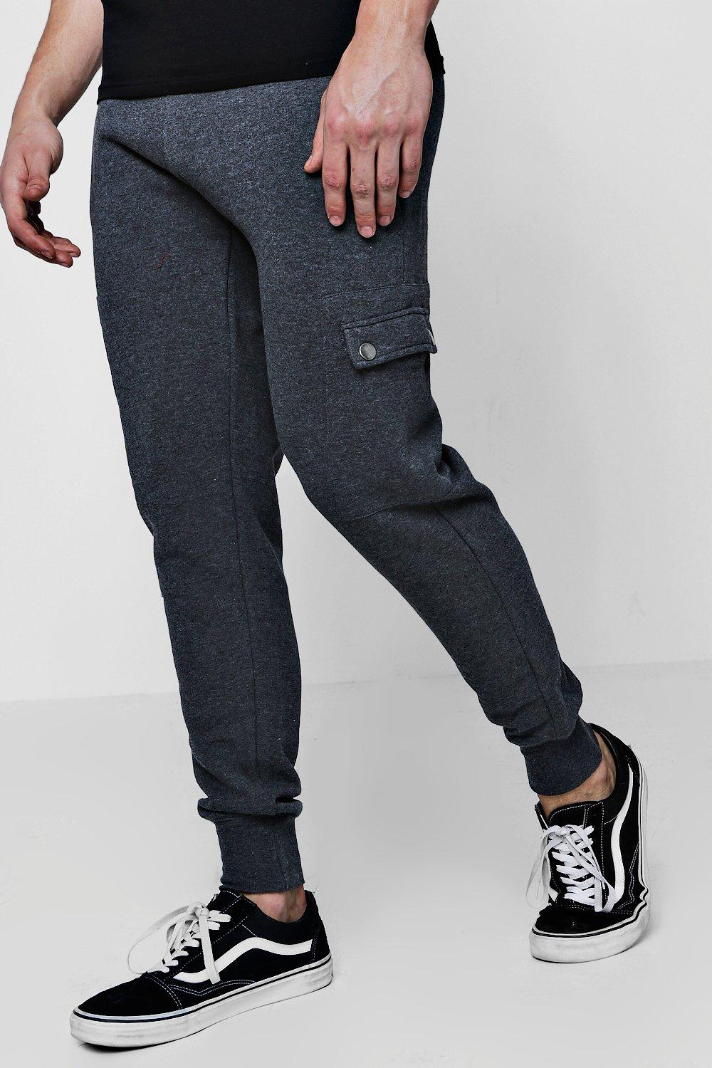 slim cargo joggers