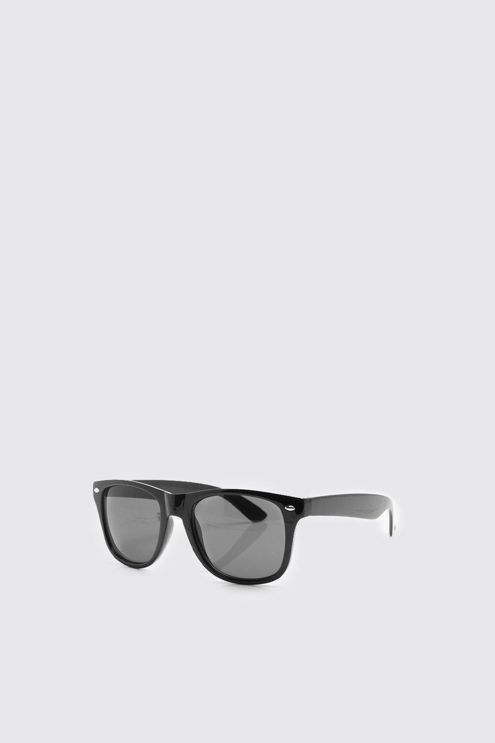 Mens Classic Black Sunglasses, Black